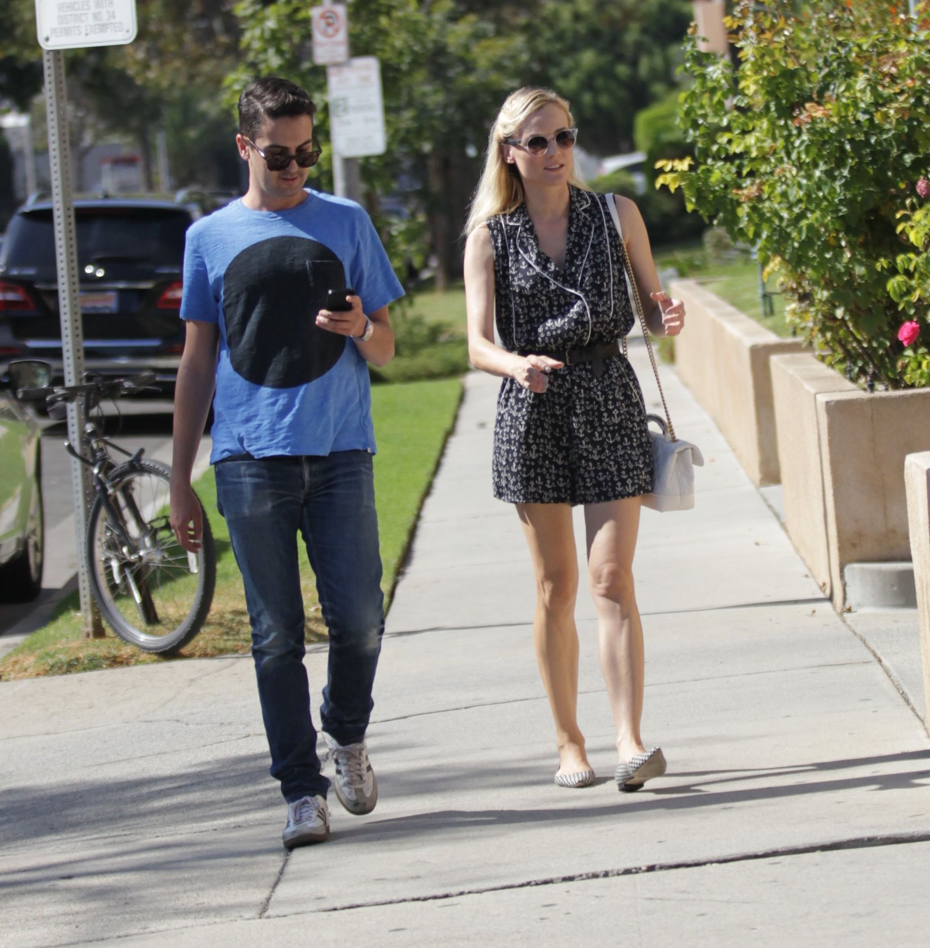 Diane Kruger Out and about in Hollywood 