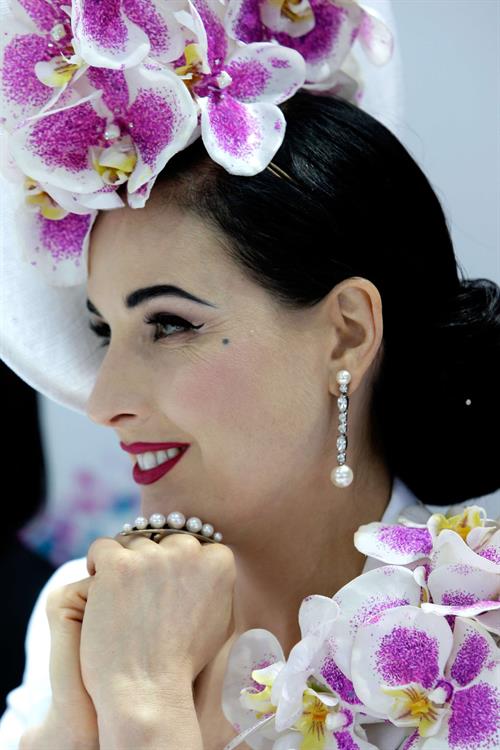 Dita Von Teese Myer Marquee Event - Melbourne Cup Day (November 5, 2013) 