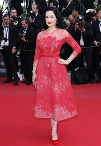 Dita Von Teese 'Behind The Candelabra' Premiere - 66th Annual Cannes Film Festival (May 21, 2013) 