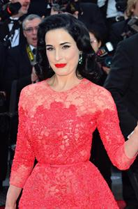Dita Von Teese 'Behind The Candelabra' Premiere - 66th Annual Cannes Film Festival (May 21, 2013) 