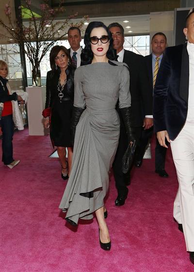 Dita Von Teese International Beauty Show (April 14, 2013) 