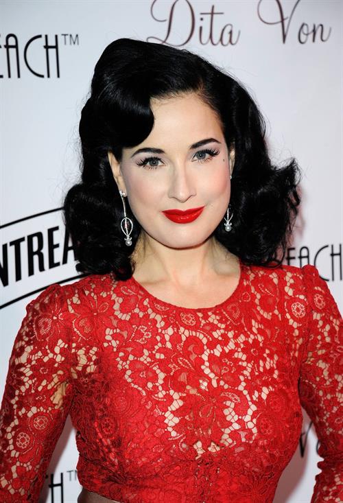 Dita Von Teese Cointreau & Nikki Beach Present Dita Von Teese - 66th Annual Cannes Film Festival (May 20, 2013) 