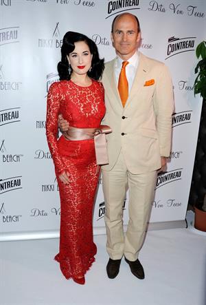 Dita Von Teese Cointreau & Nikki Beach Present Dita Von Teese - 66th Annual Cannes Film Festival (May 20, 2013) 