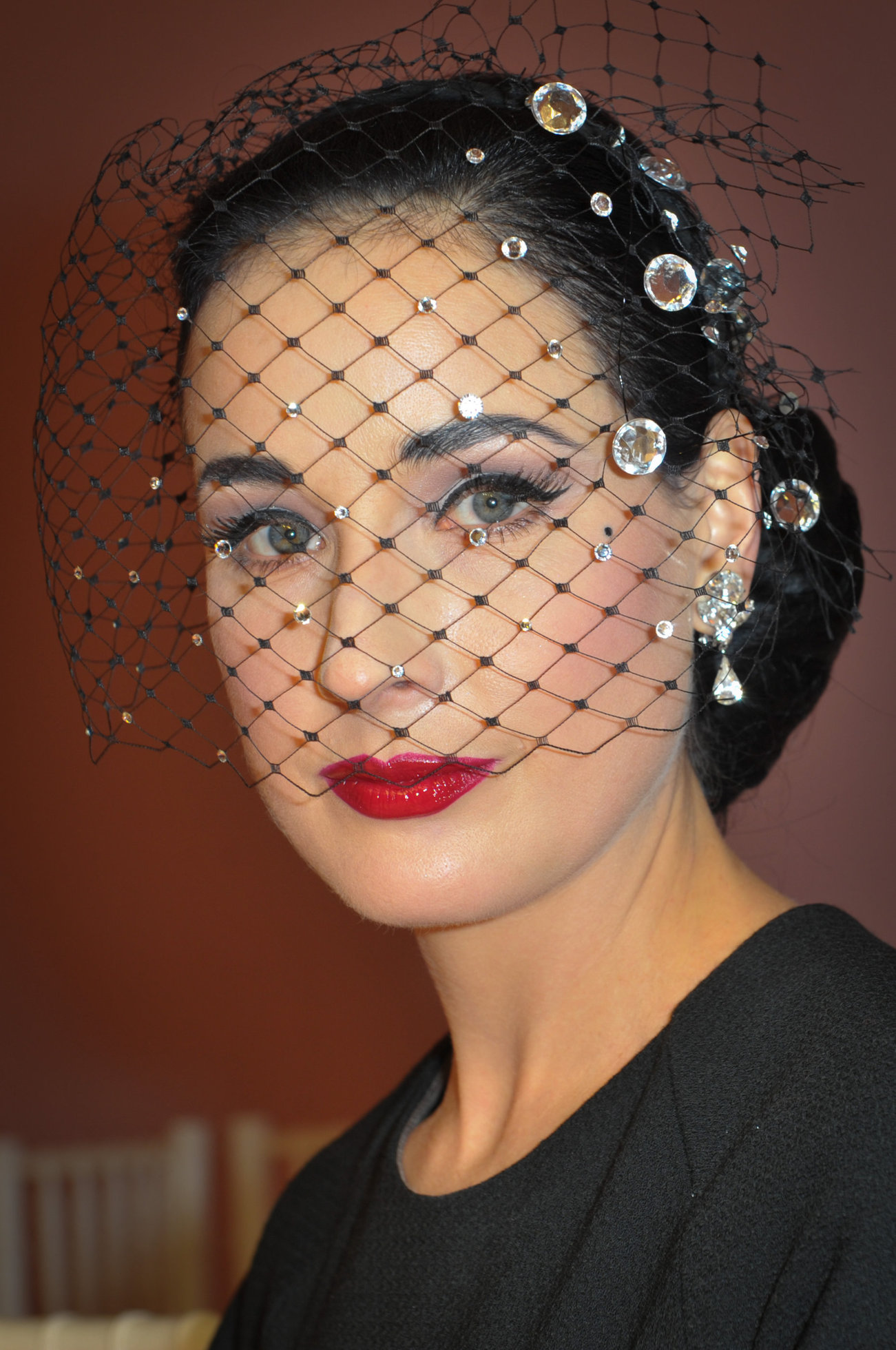 Dita Von Teese Aleis Mabille Fashion Show at Paris Fashion Week 1/21/13 