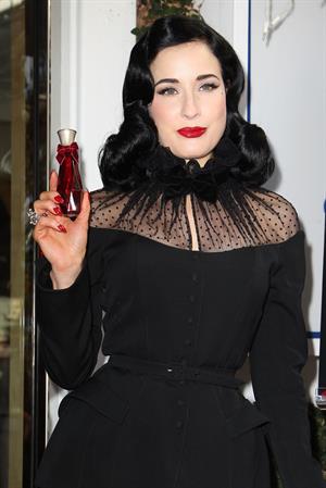 Dita Von Teese - Fragrance Launch in LA 12/15/12  