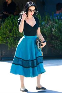 Dita von Teese Spotted on the streets of Los Angeles (November 4, 2012) 