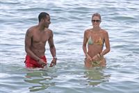 Doutzen Kroes bikini beach pictures in Miami August 16, 2012