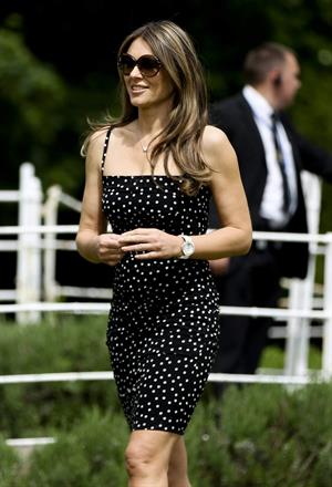 Elizabeth Hurley at Circenster Cricket Club in Cirencester- June 9, 2013 