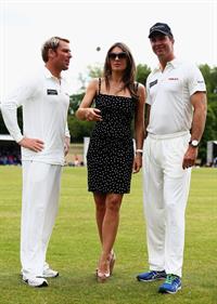 Elizabeth Hurley at Circenster Cricket Club in Cirencester- June 9, 2013 