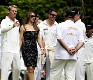 Elizabeth Hurley at Circenster Cricket Club in Cirencester- June 9, 2013 