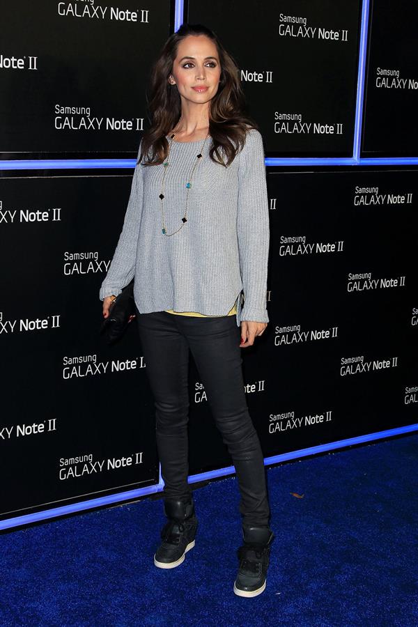 Eliza Dushku Samsung Mobile Launch Party For The New Samsung Galay Note II, October 26, 2012 