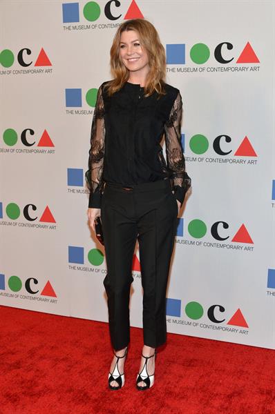 Ellen Pompeo 2013 MOCA Gala - MOCA Los Angeles Presents 'Yesssss!' -- Los Angeles, Apr. 20, 2013 