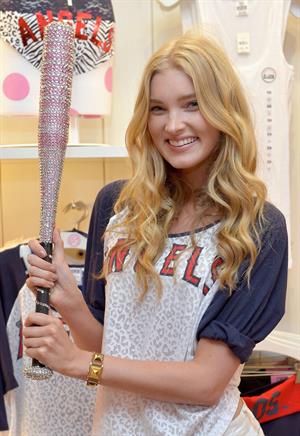 Elsa Hosk - Victoria's Secret PINK Southern California Store Opening in Newport Beach (May 31, 2012)