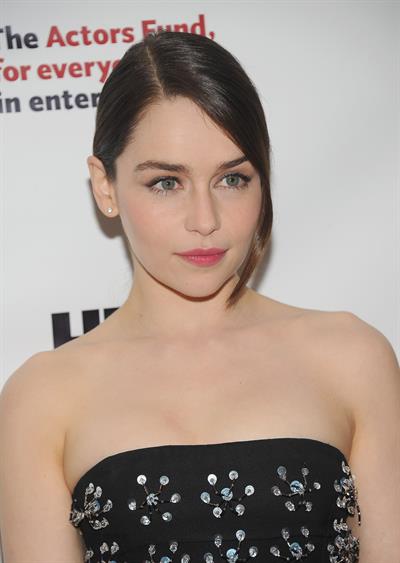 Emilia Clarke 2013 Actors Fund Gala, April 29, 2013