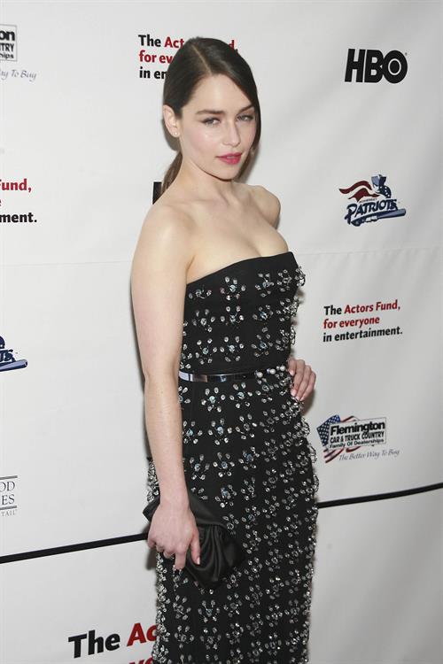 Emilia Clarke 2013 Actors Fund Gala, April 29, 2013