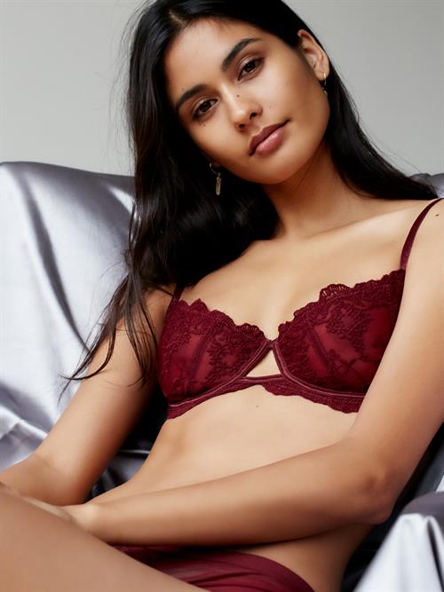 Ashika Pratt in lingerie