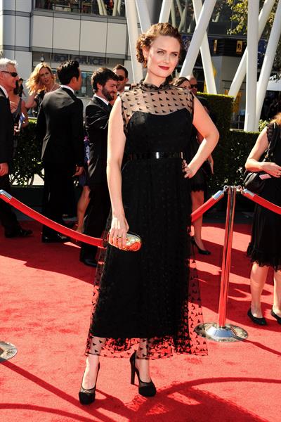 Emily Deschanel - Creative Arts Emmy Awards 9/15/12  