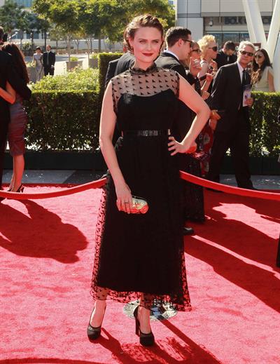 Emily Deschanel - Creative Arts Emmy Awards 9/15/12  