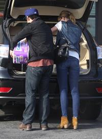 Emily VanCamp at Gelson's Market in Los Feliz 3/16/13 