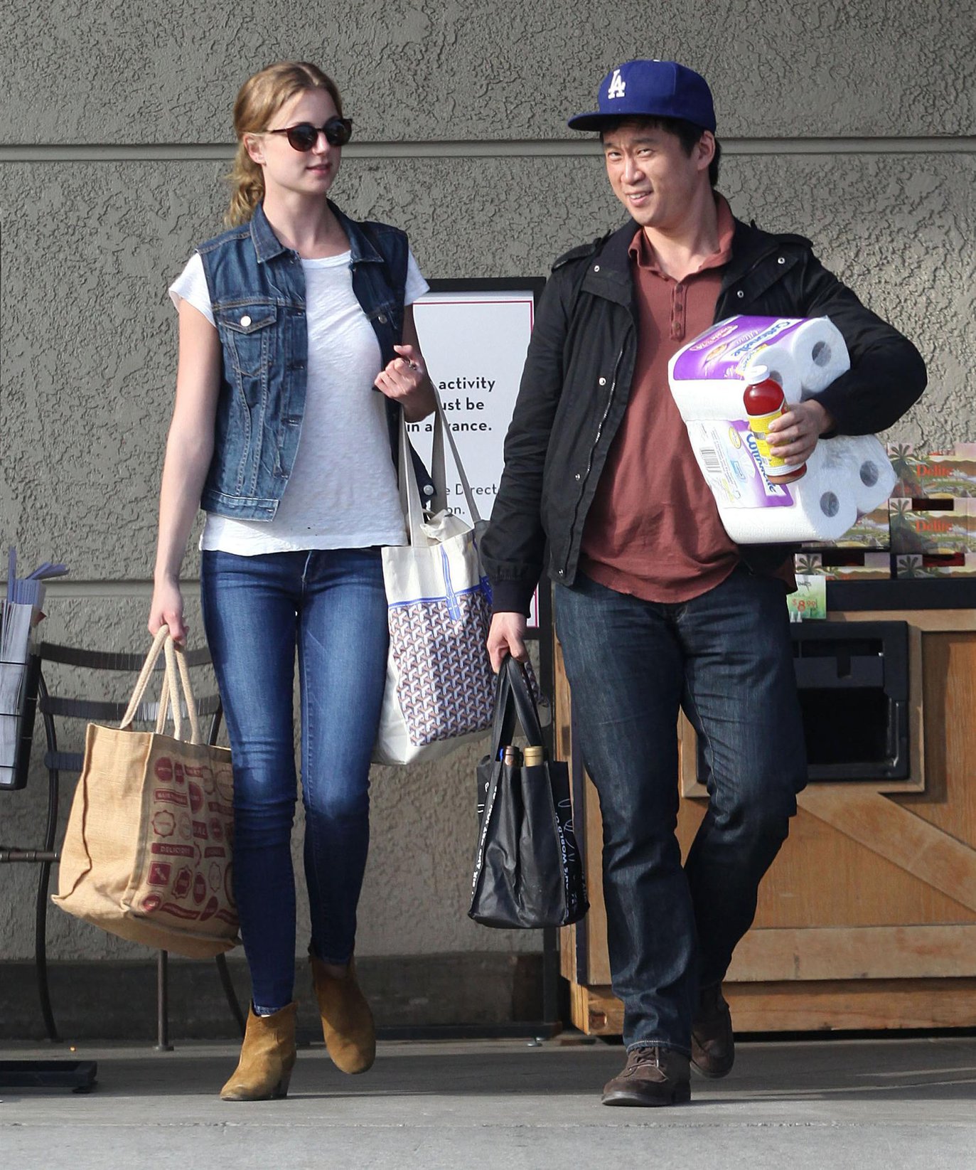 Emily VanCamp at Gelson's Market in Los Feliz 3/16/13 