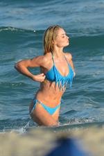 Emma Rigby - filming ‘Plastic’ on Miami Beach 01/16/13  