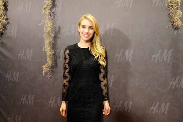 Emma Roberts – H&M Store Opening in New Orleans 11/15/13  