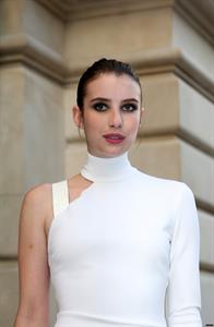 Emma Roberts - Versace Fashion Show, Paris 6/30/13