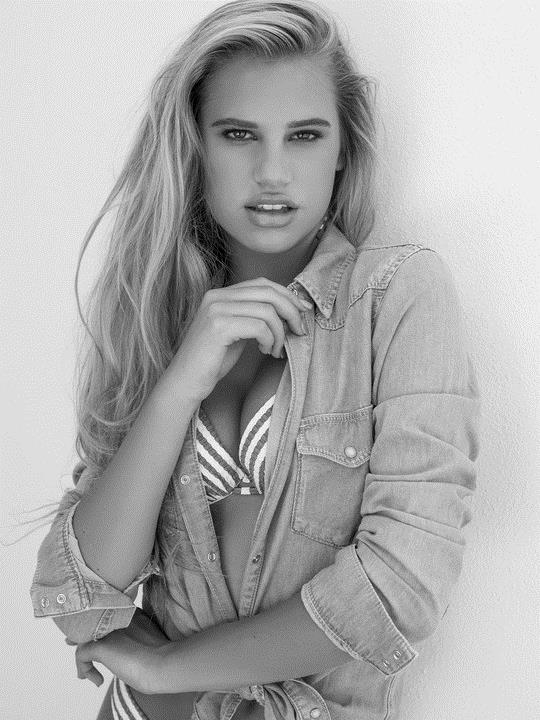 Meredith Mickelson in a bikini