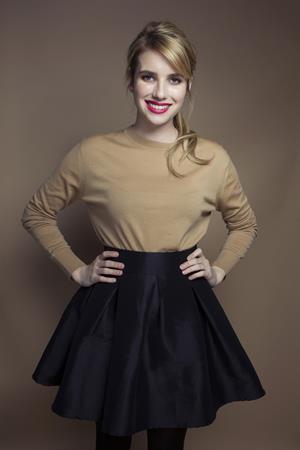Emma Roberts Victoria Will Photoshoot on Friday in New York - October 19, 2012 