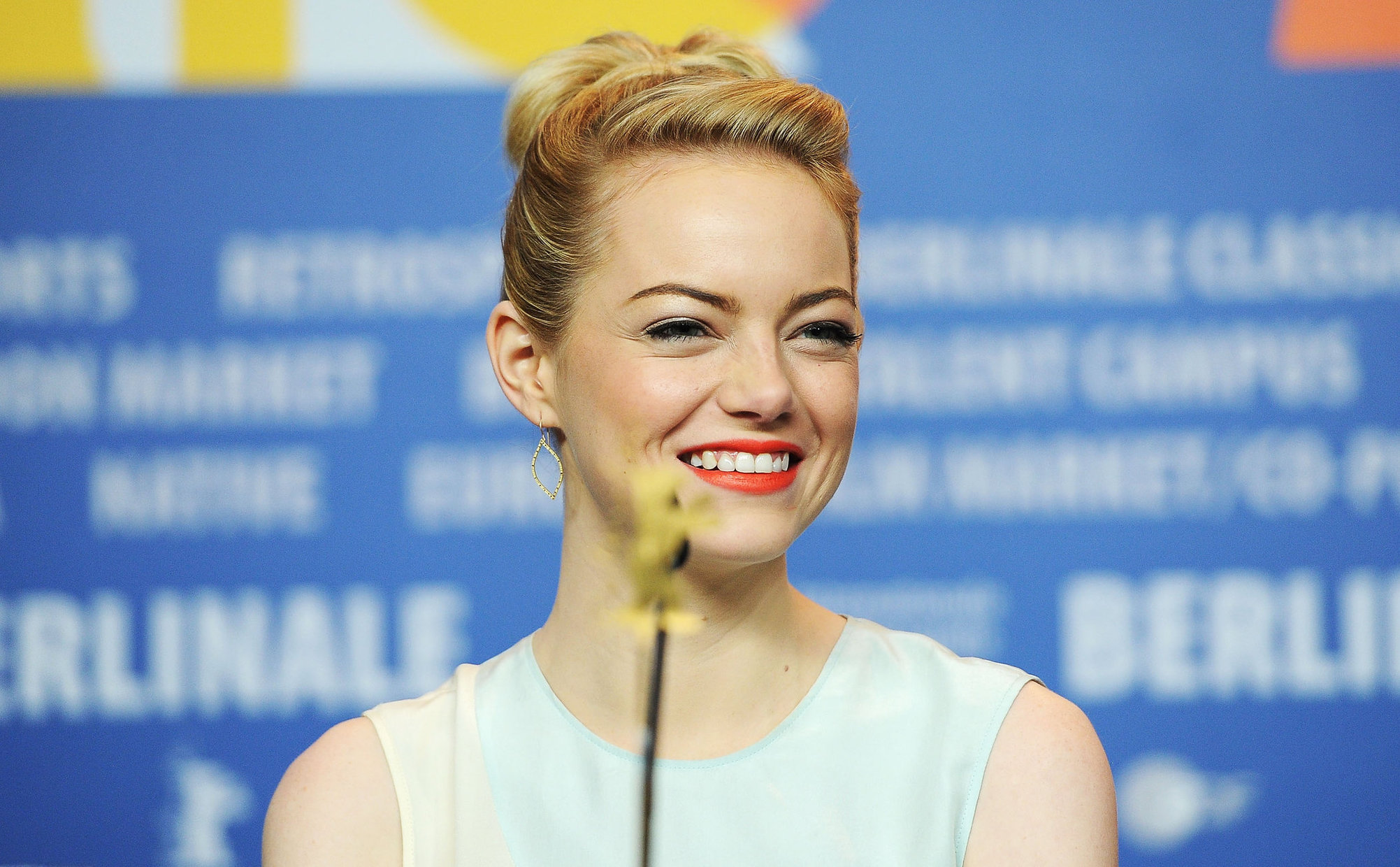 Emma Stone  'The Croods' photocall at 63rd Berlinale Int. Film Festival in Berlin 2/15/13 