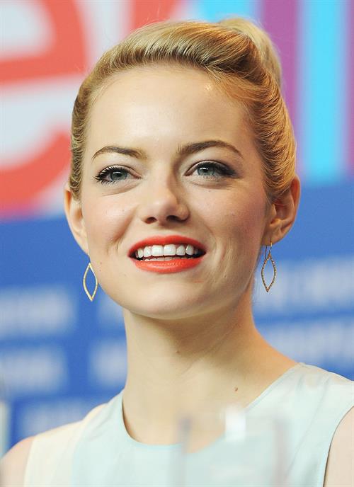 Emma Stone  'The Croods' photocall at 63rd Berlinale Int. Film Festival in Berlin 2/15/13 