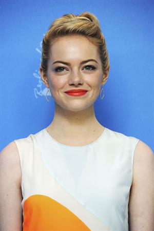 Emma Stone  'The Croods' photocall at 63rd Berlinale Int. Film Festival in Berlin 2/15/13 
