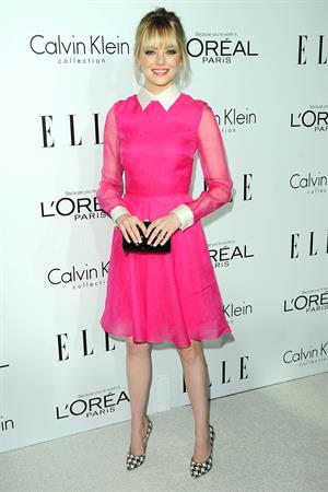 Emma Stone Elle's Women in Hollywood event in Beverly Hills 10/15/12 