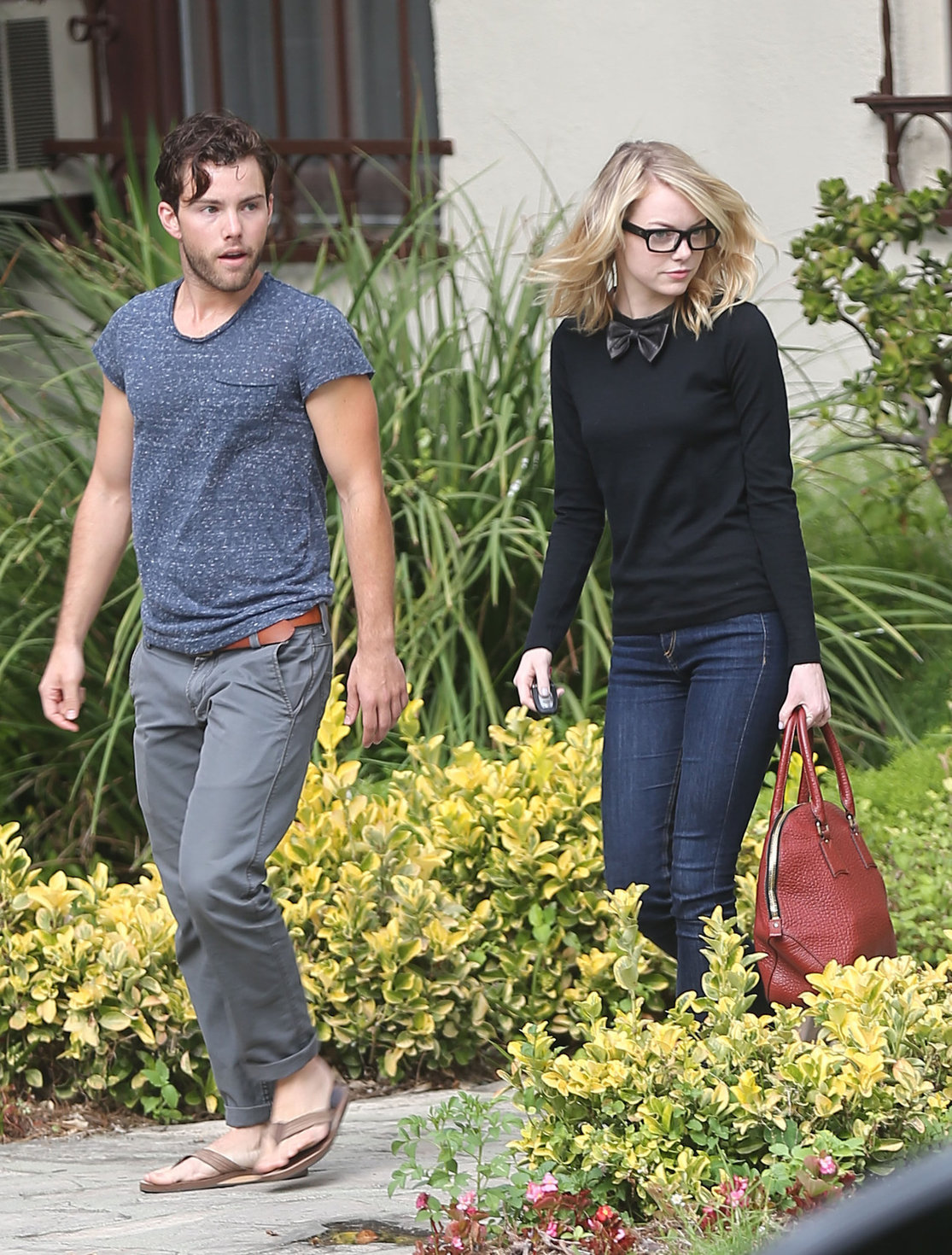 Emma Stone out and about in Hollywood 10/9/12 