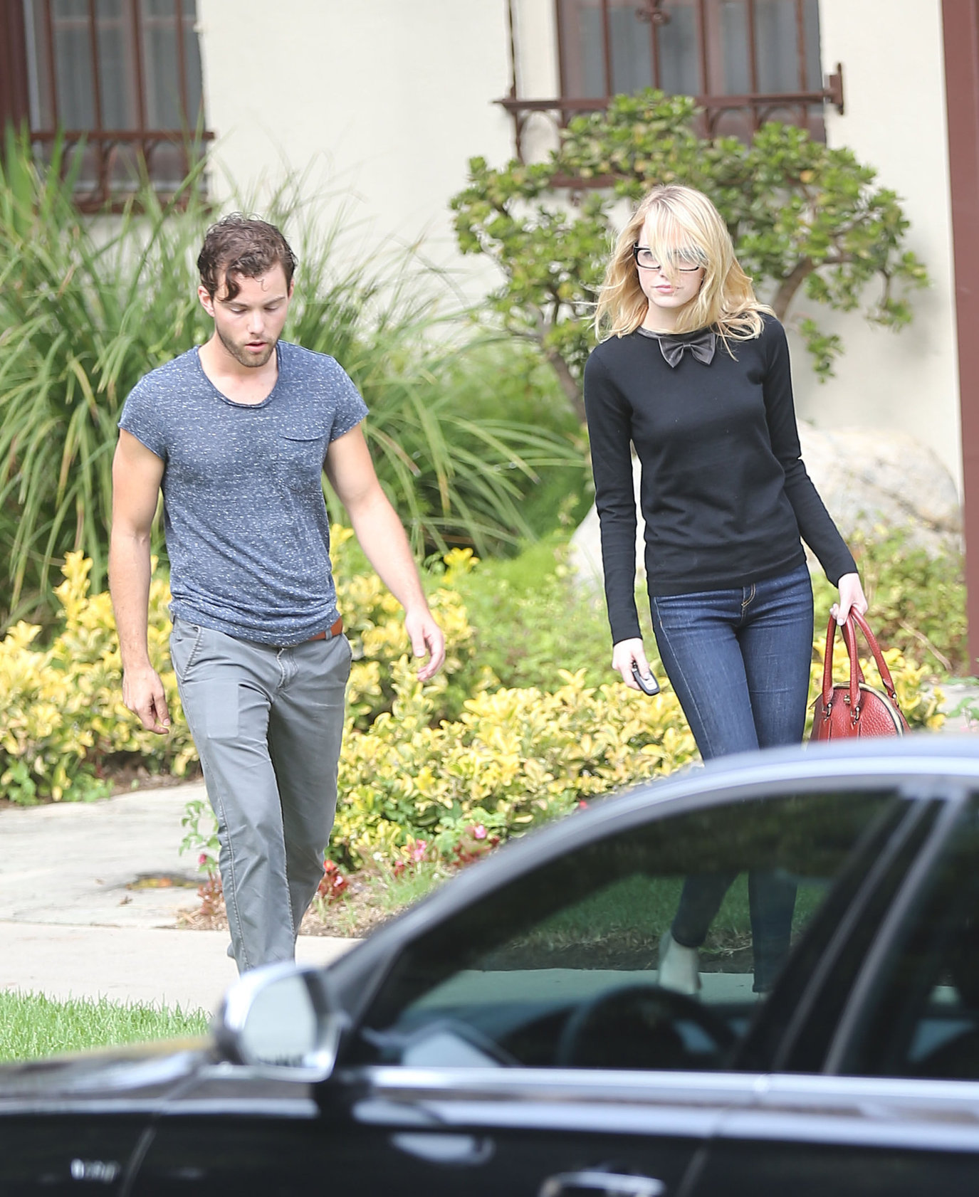 Emma Stone out and about in Hollywood 10/9/12 