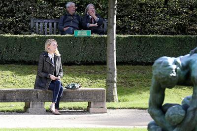Emma Stone at Musee Rodin in Paris - October 4,2012 