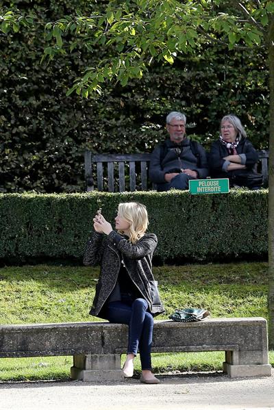 Emma Stone at Musee Rodin in Paris - October 4,2012 