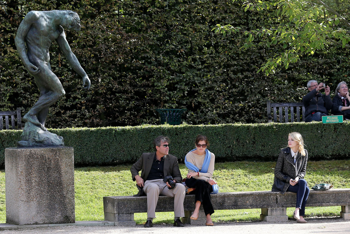 Emma Stone at Musee Rodin in Paris - October 4,2012 