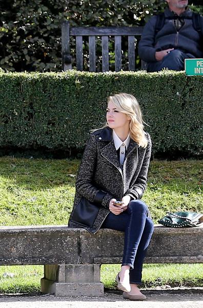 Emma Stone at Musee Rodin in Paris - October 4,2012 