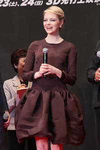 Emma Stone - The Amazing Spider-Man Press Conference in South Korea, June 14, 2012