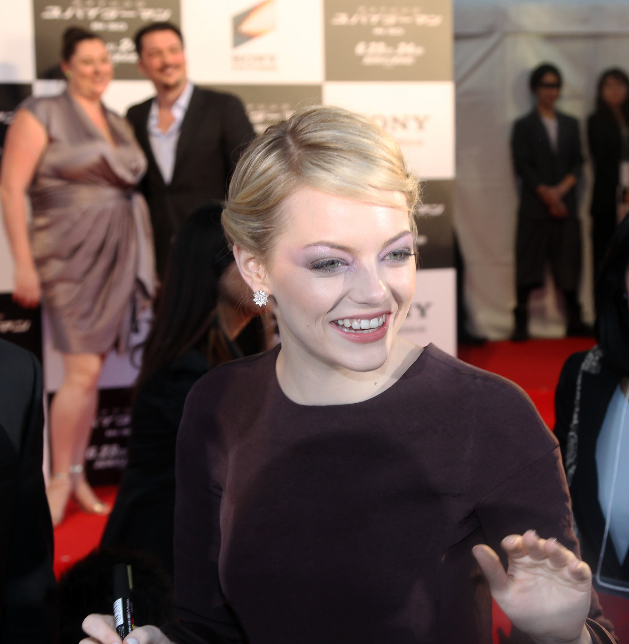 Emma Stone - The Amazing Spider-Man Press Conference in South Korea, June 14, 2012