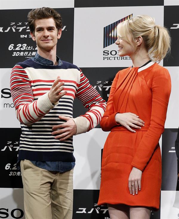 Emma Stone - The Amazing Spider-Man Press Conference Tokyo on June 13, 2012