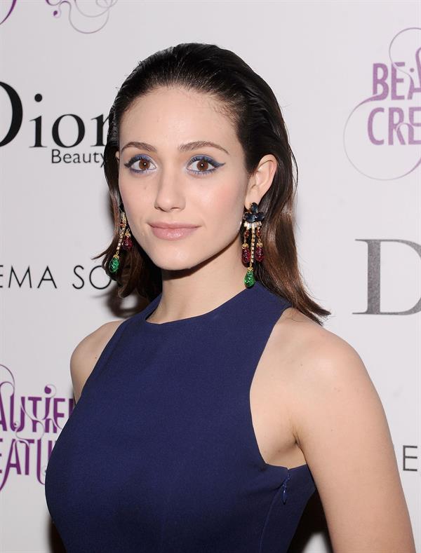 Emmy Rossum 'Beautiful Creatures' screening in New York 2/11/13 