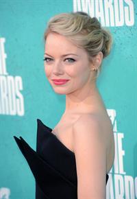 Emma Stone - MTV Movie Awards at Universal Studios, Arrivals - June 3, 2012