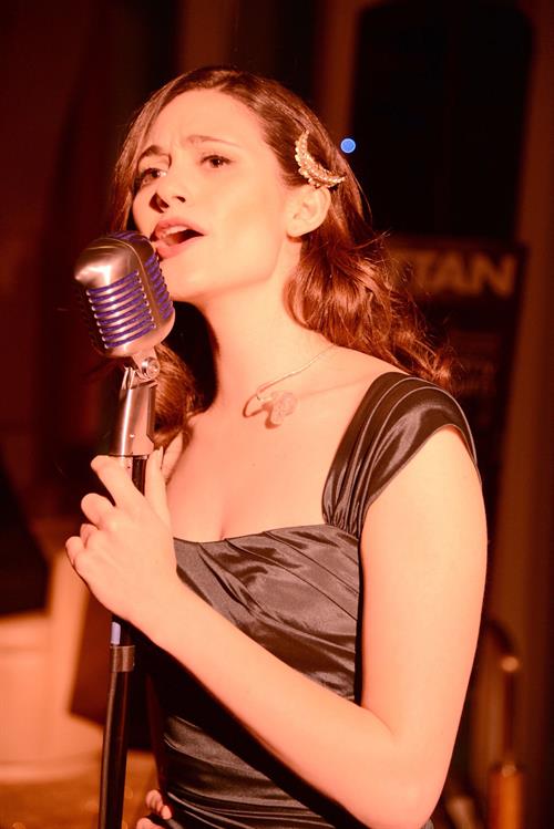 Emmy Rossum Manhattan Magazine Cover Party in New York, January 16, 2013 