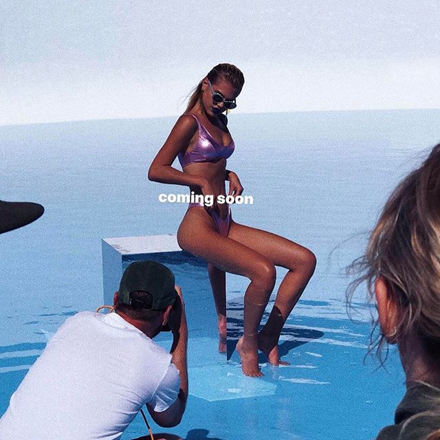 Meredith Mickelson in a bikini