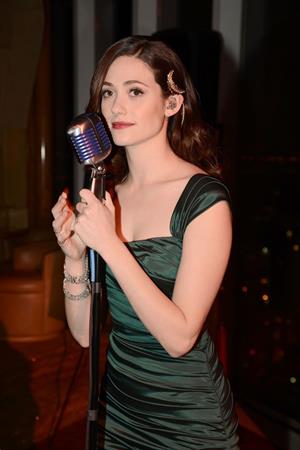 Emmy Rossum Manhattan Magazine Cover Party in New York, January 16, 2013 
