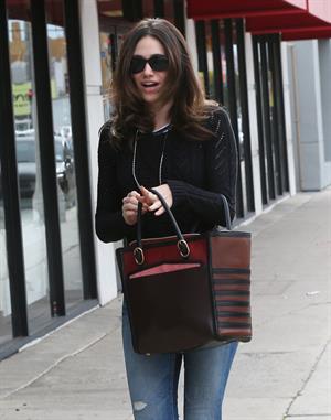 Emmy Rossum in Hollywood 1/23/13  