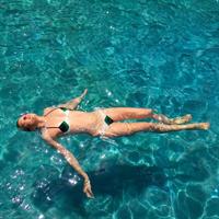 Sigrid Agren in a bikini