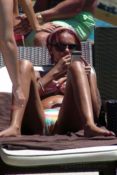 Amy Childs in a bikini